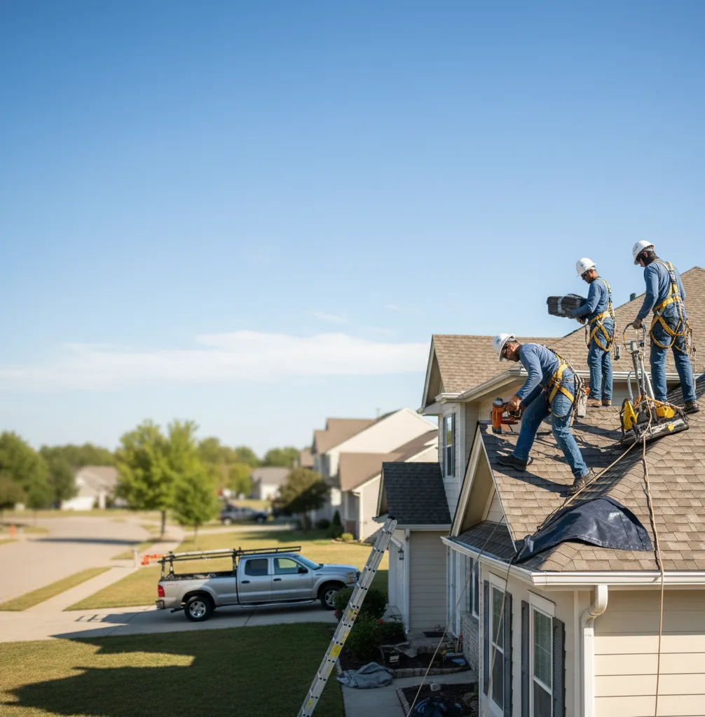 Roof Repair in Carbon Cliff